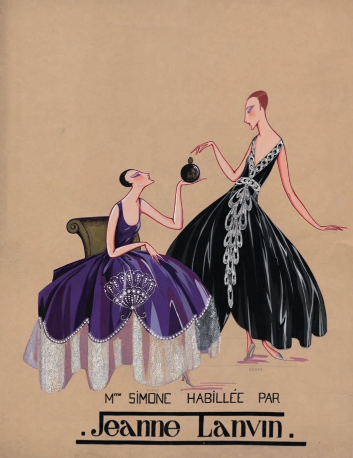 Marguerite Porracchia, Mme Simone habillée par Jeanne Lanvin, 1920-1922 Don Bruno Gaudenzi et Sandra Nahum, 2013 © Marguerite Porracchia