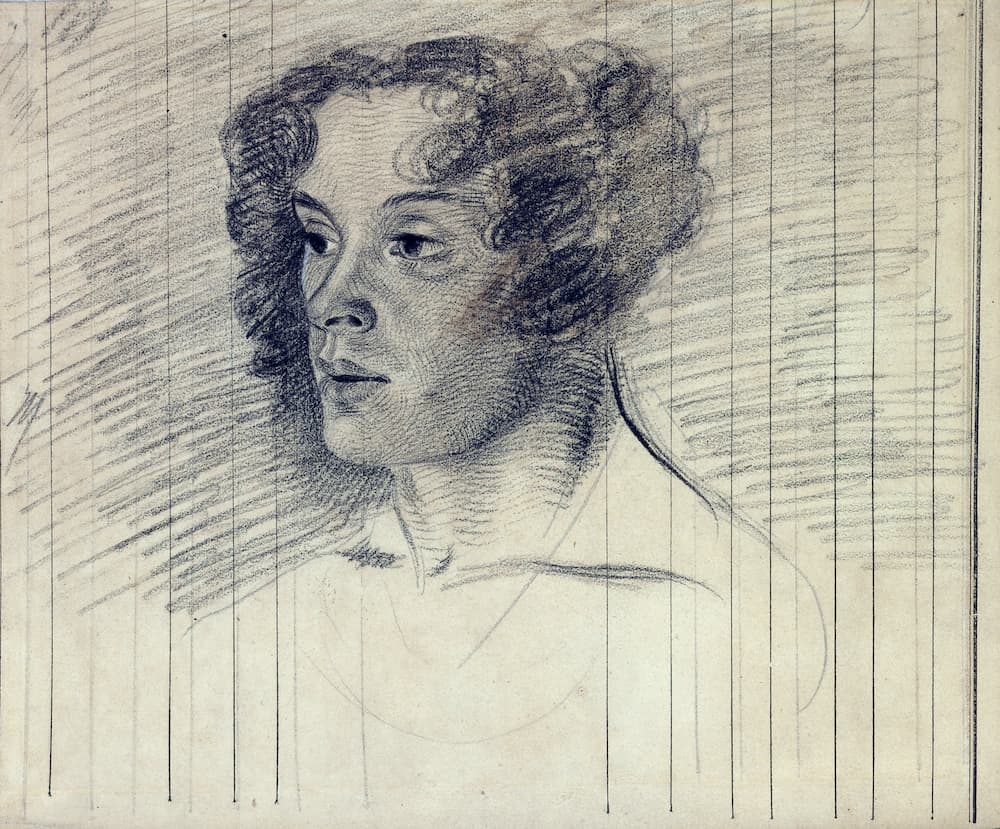 Jill Newhouse ,Eugène Delacroix, Portrait de Mme Pierret