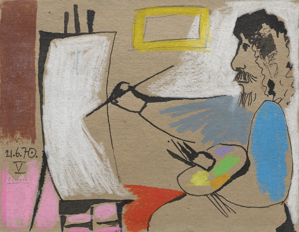 Waddington Custot, pablo Picasso, Le peintre