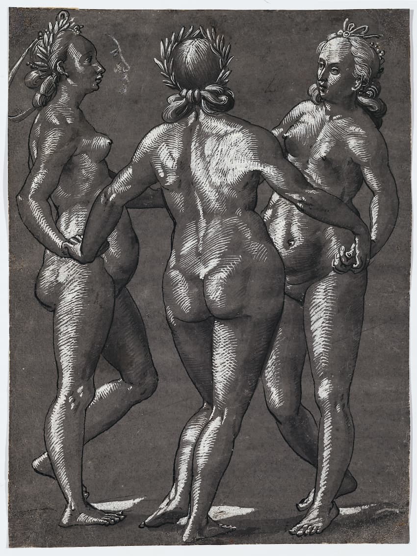 Grassle Harb Nuti, Christoph Murer, Les Trois Grâces
