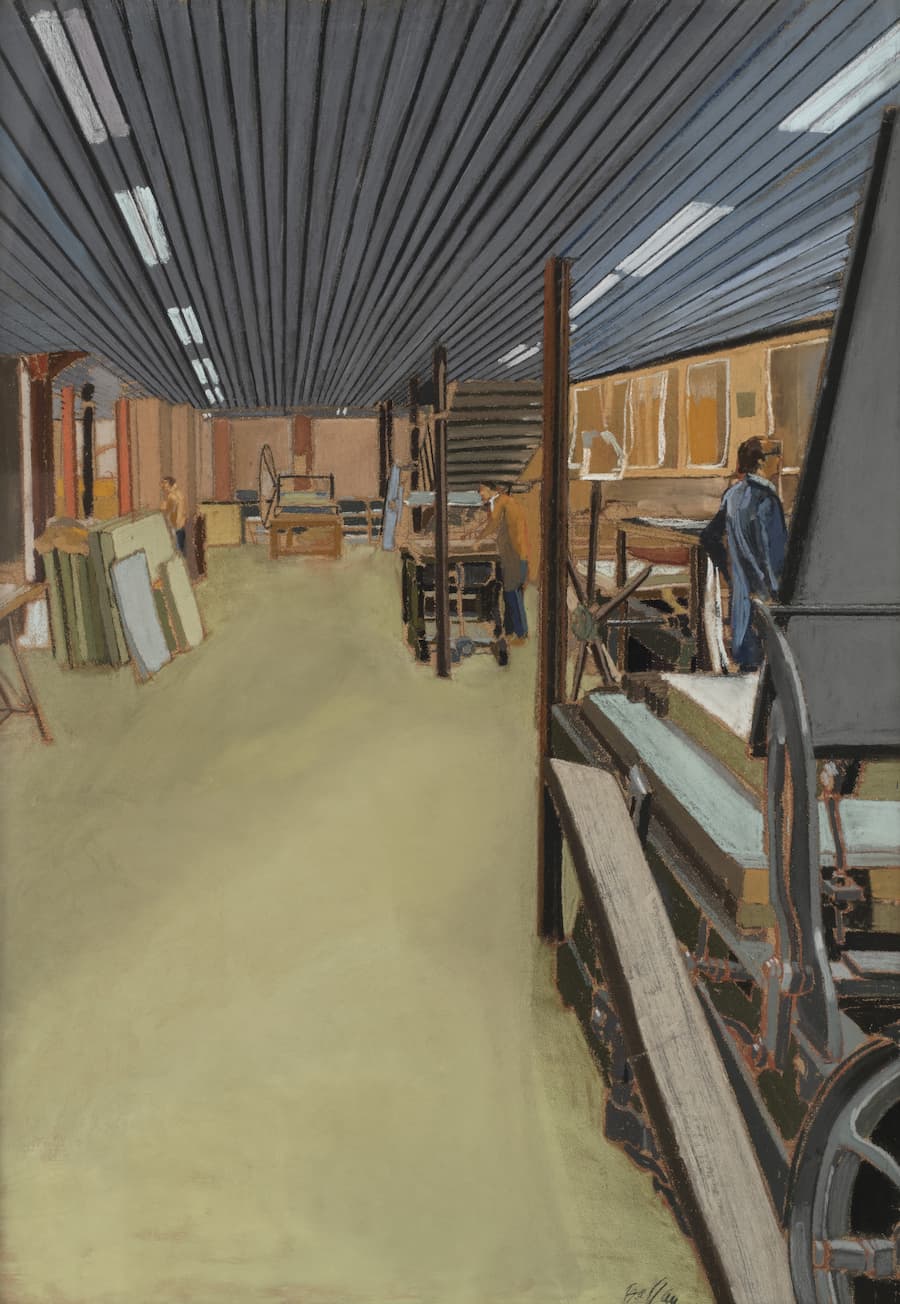 Galerie Elbaz - Sam Szafran - Imprimerie Bellini