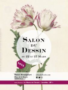 Affiche du Salon du dessin 2023