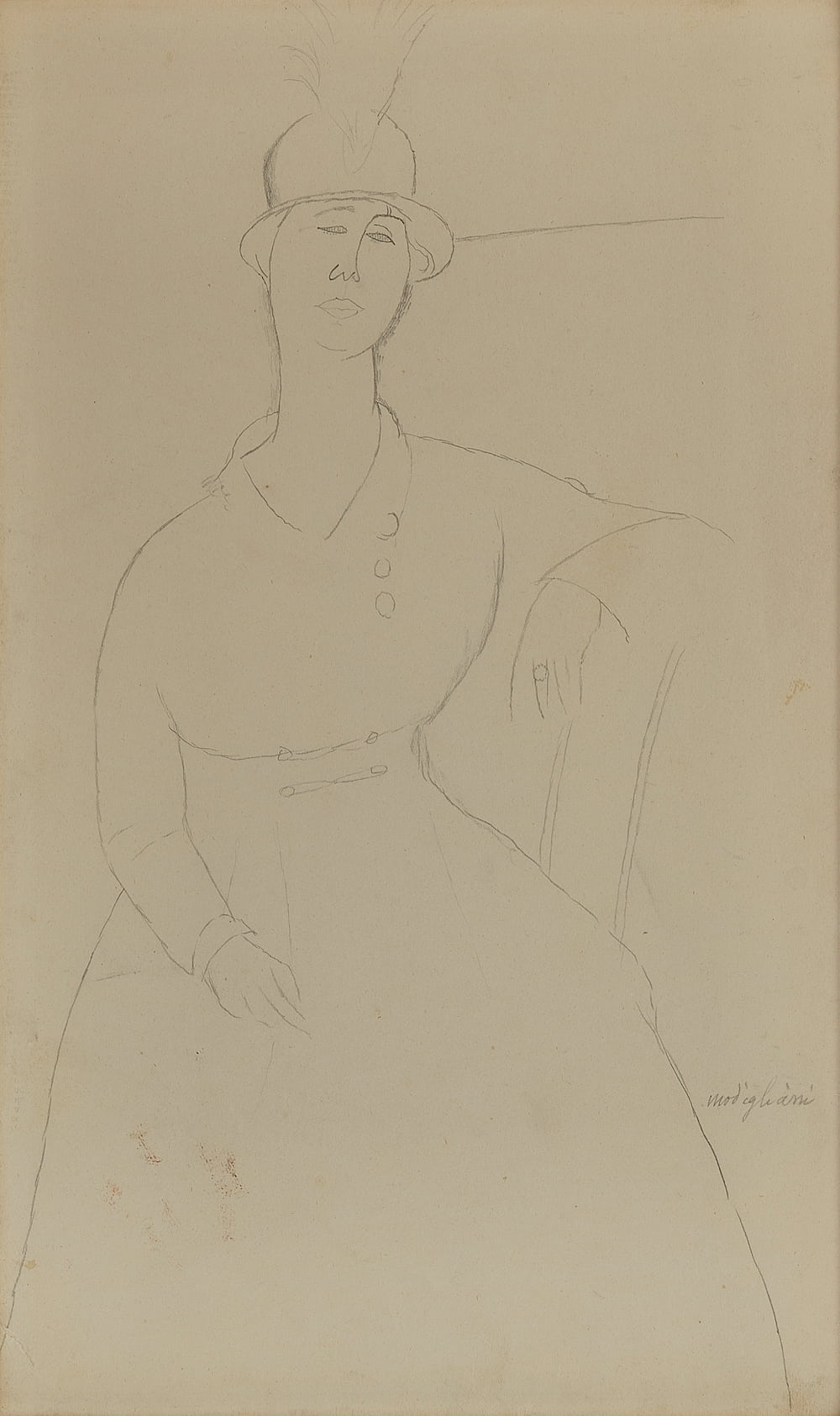 Amedeo MODIGLIANI, Madame Dorival