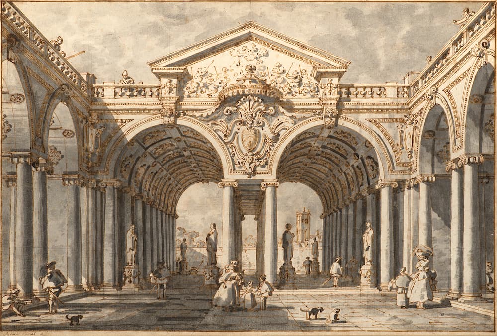 Canaletto, Caprice architectural