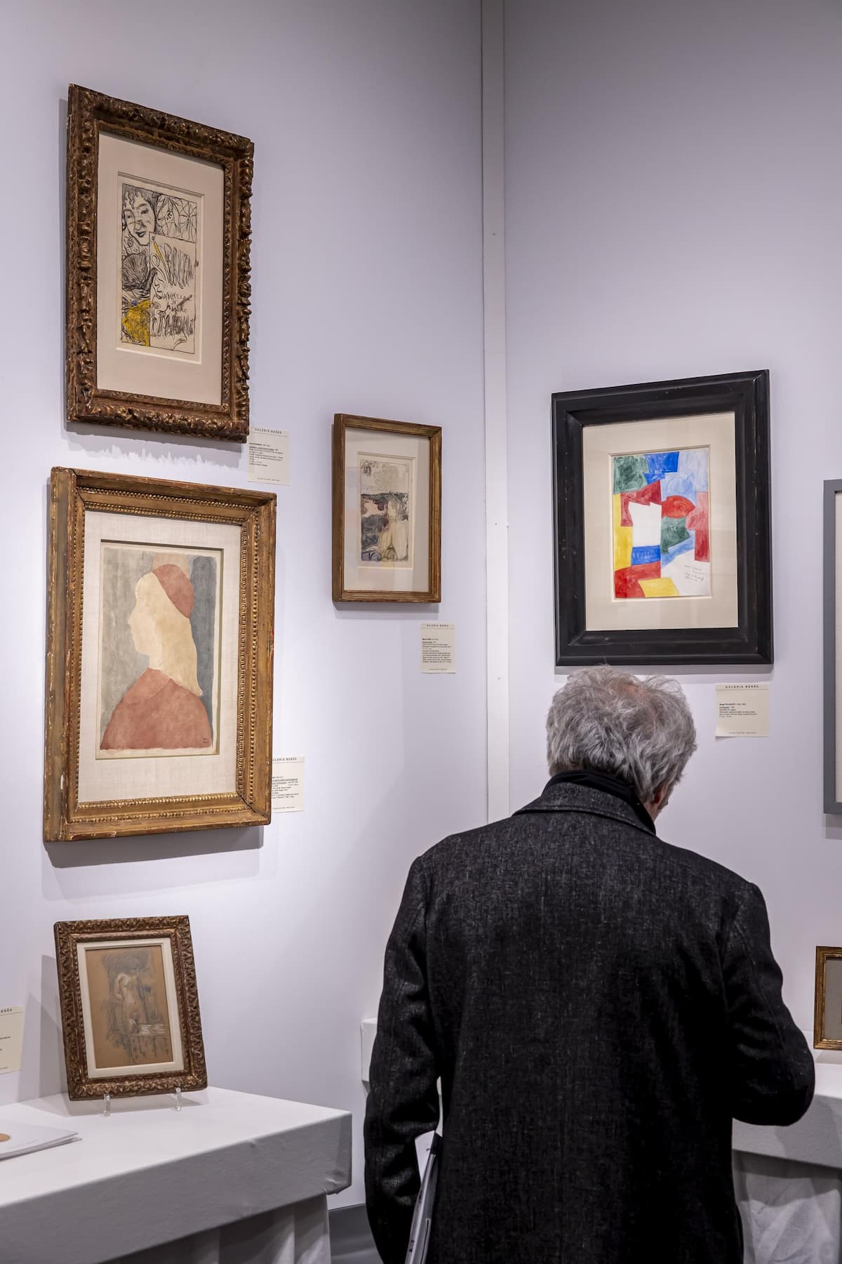 Salon du dessin 2024 : vue de stand