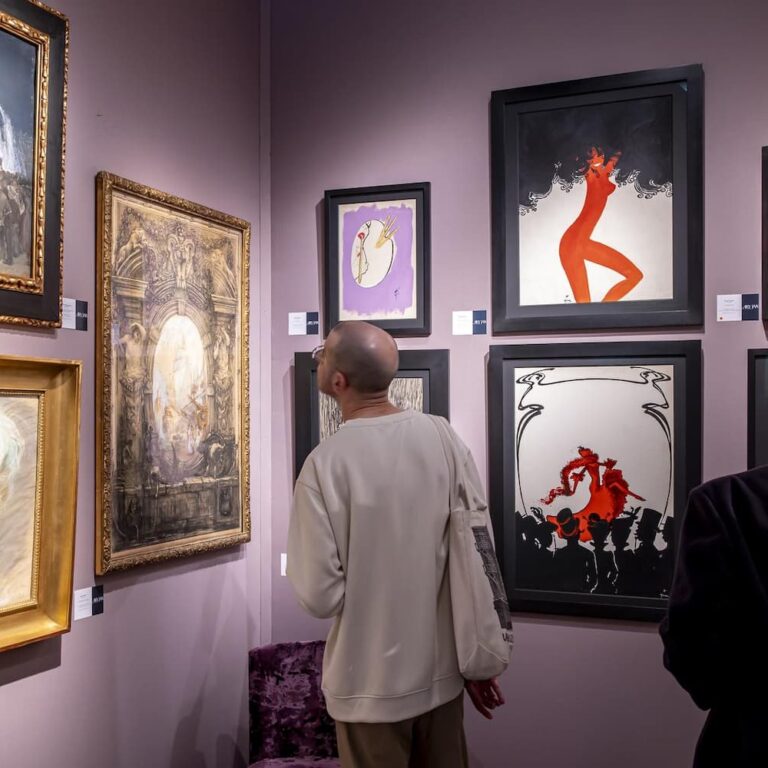 Salon du dessin 2024 : vue de stand