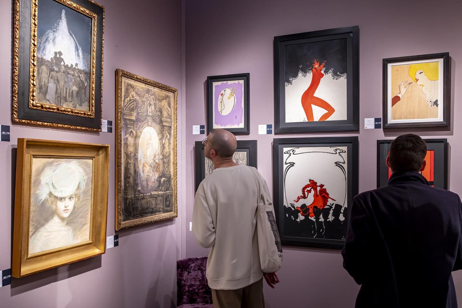 Salon du dessin 2024 : vue de stand