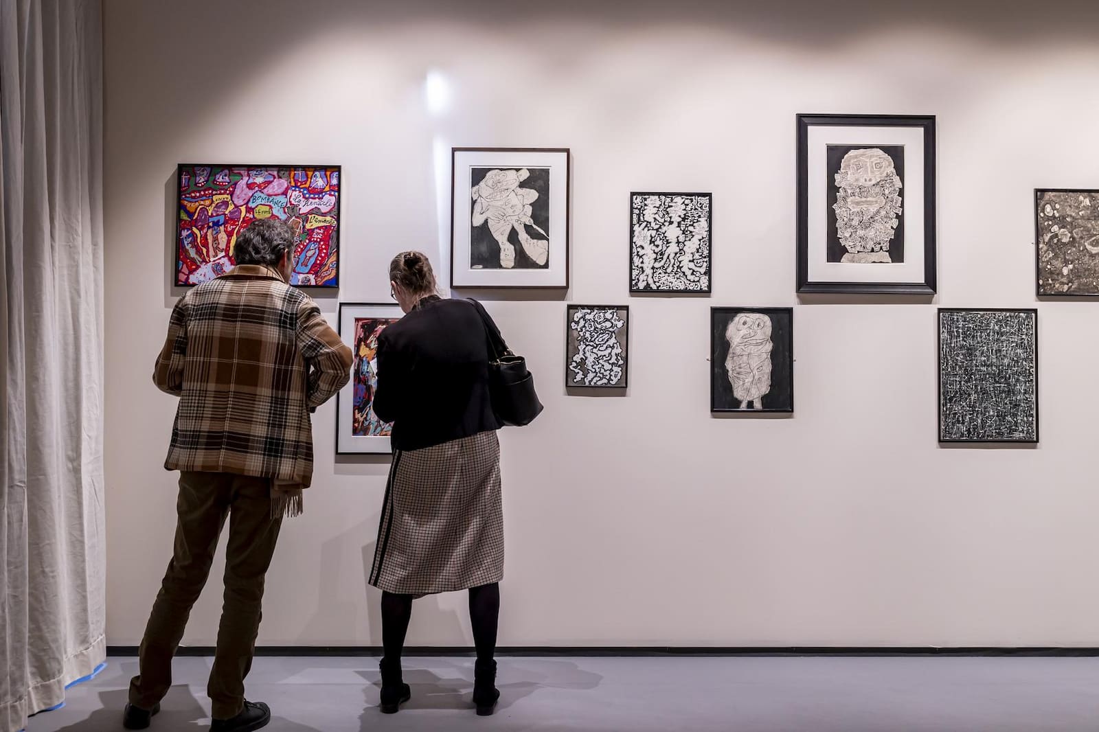 Salon du dessin 2024 : vue de stand