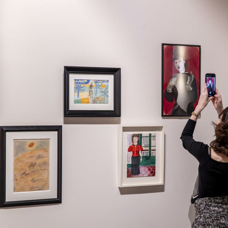 Salon du dessin 2024 : vue de stand