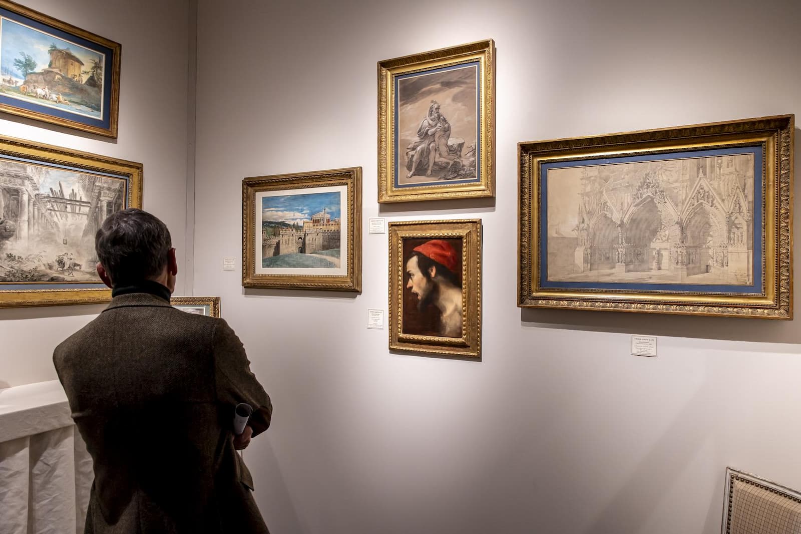 Salon du dessin 2024 : vue de stand