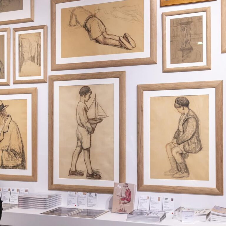 Salon du dessin 2024 : vue de stand