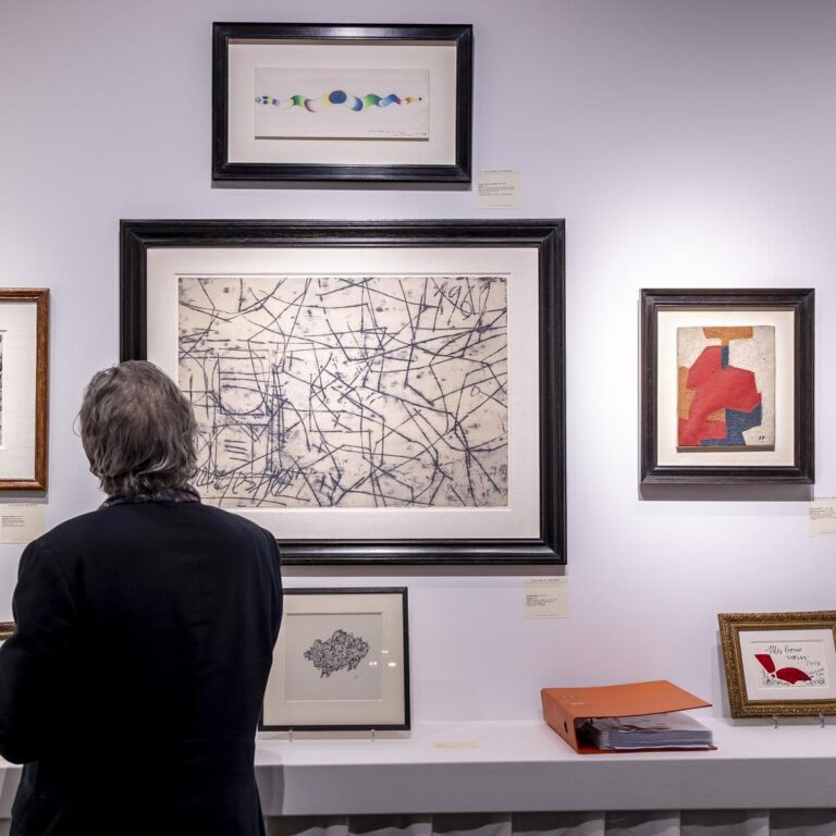 Salon du dessin 2024 : vue de stand