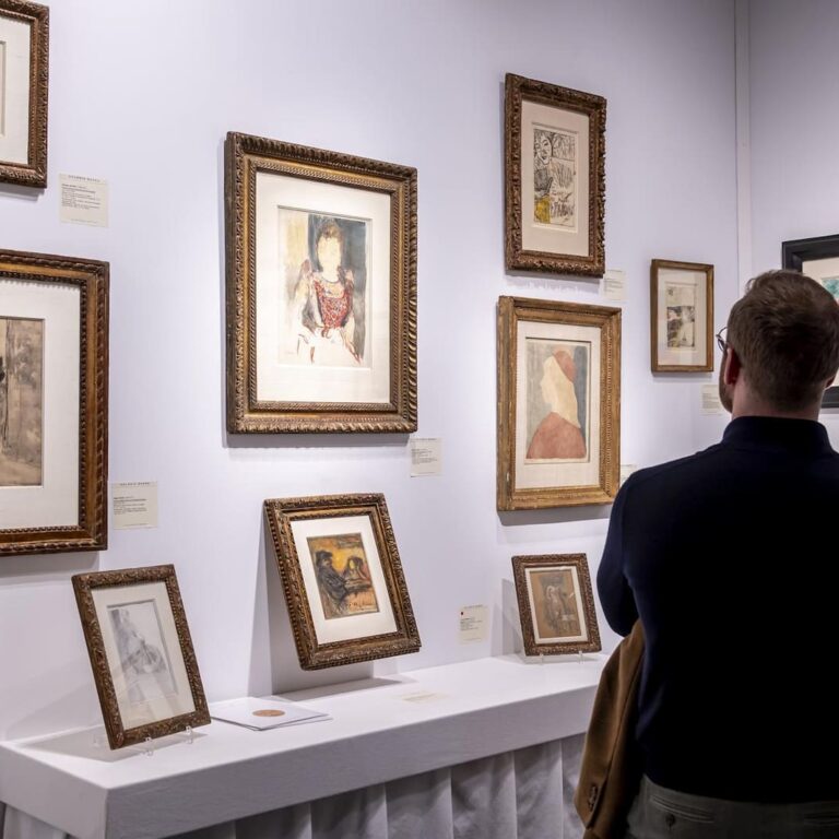 Salon du dessin 2024 : vue de stand