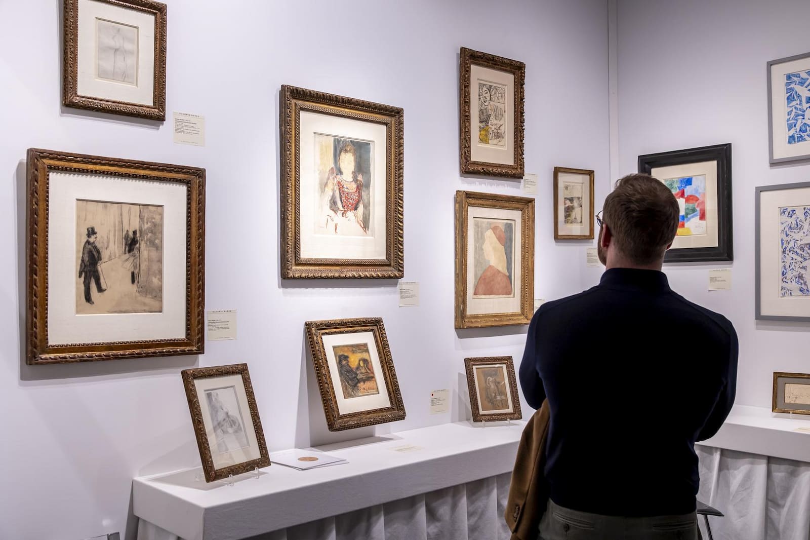 Salon du dessin 2024 : vue de stand