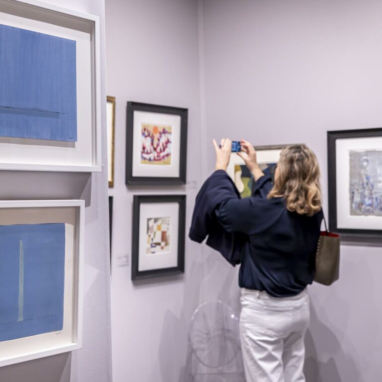 Salon du dessin 2024 : vue de stand