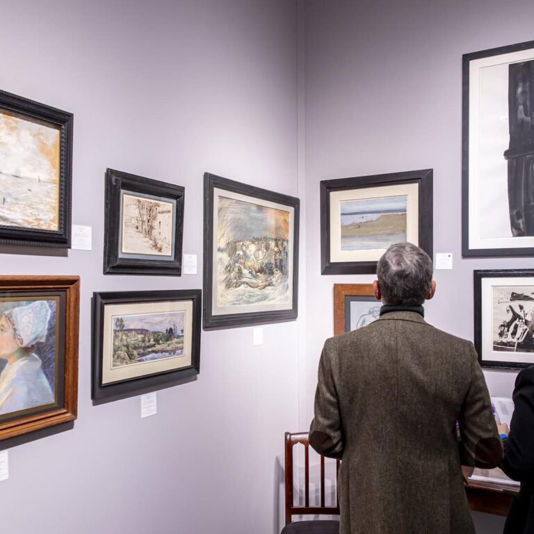 Salon du dessin 2024 : vue de stand
