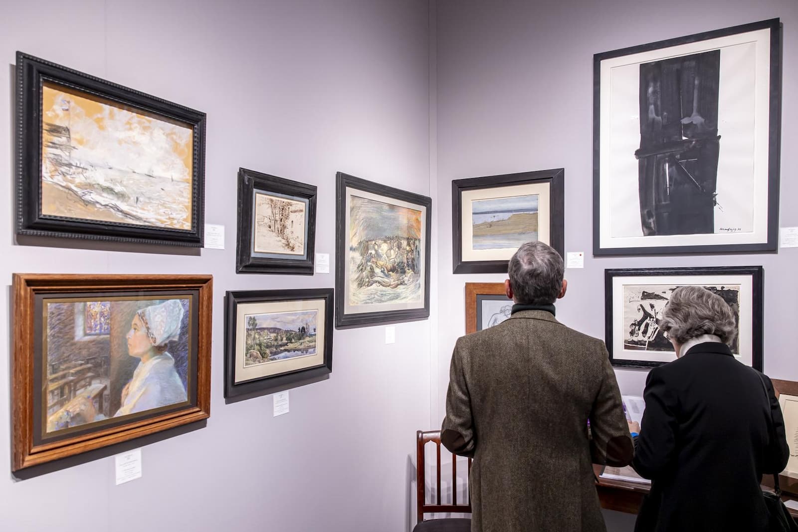 Salon du dessin 2024 : vue de stand