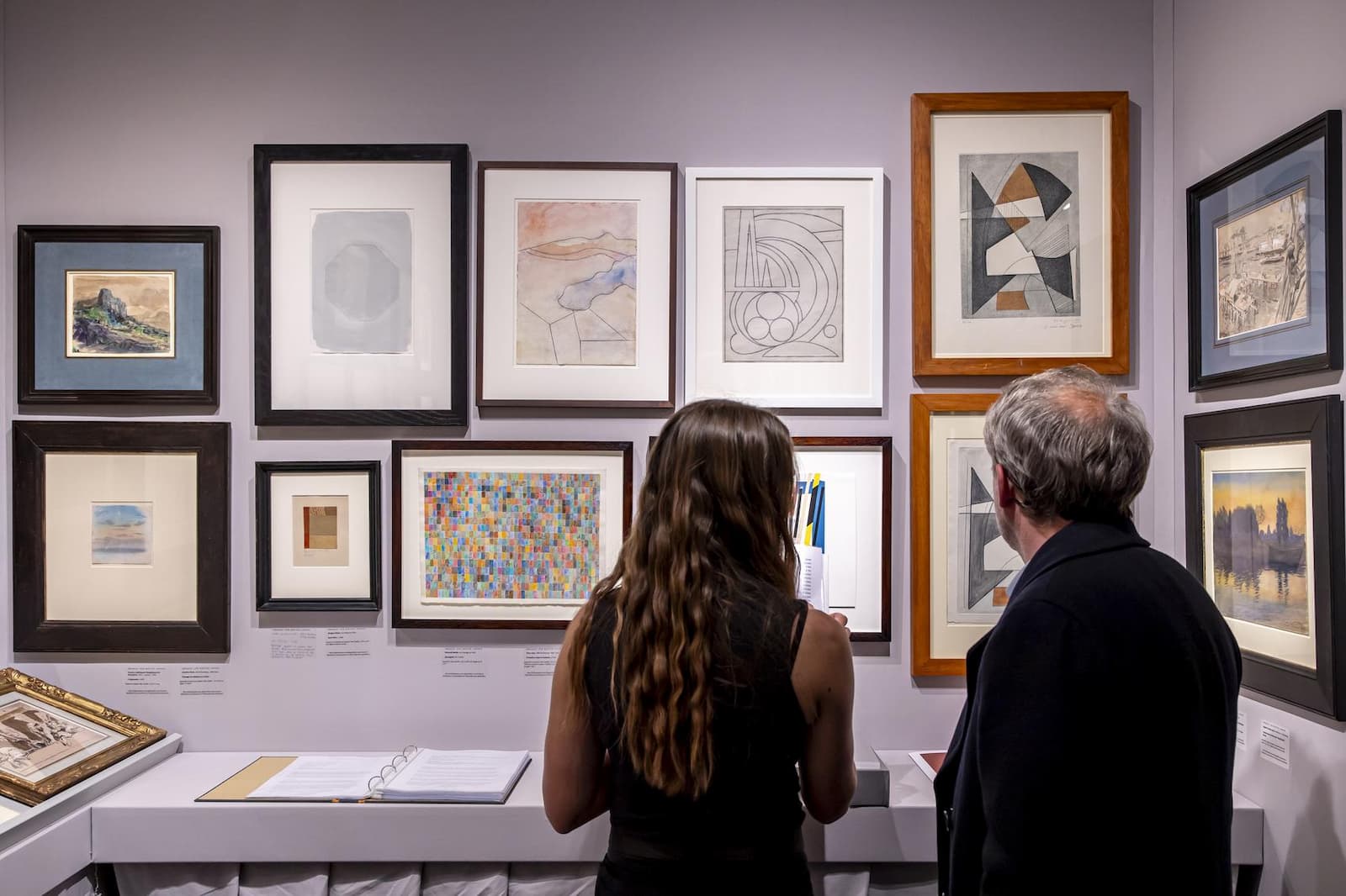 Salon du dessin 2024 : vue de stand