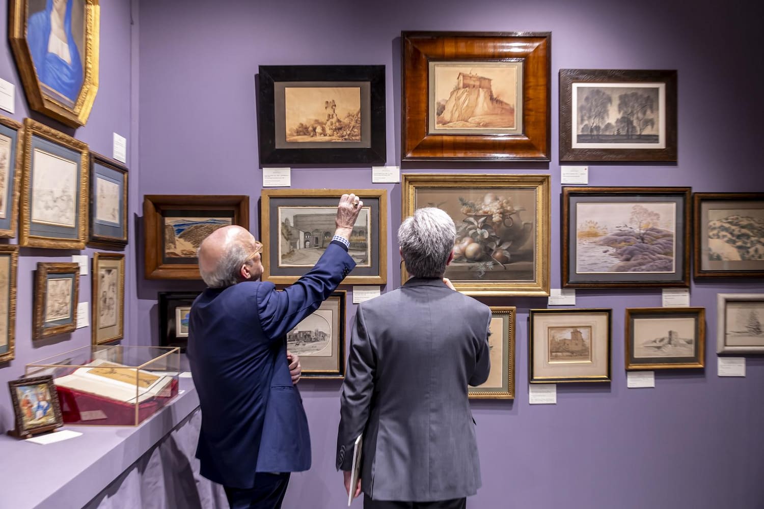 Salon du dessin 2024 : vue de stand