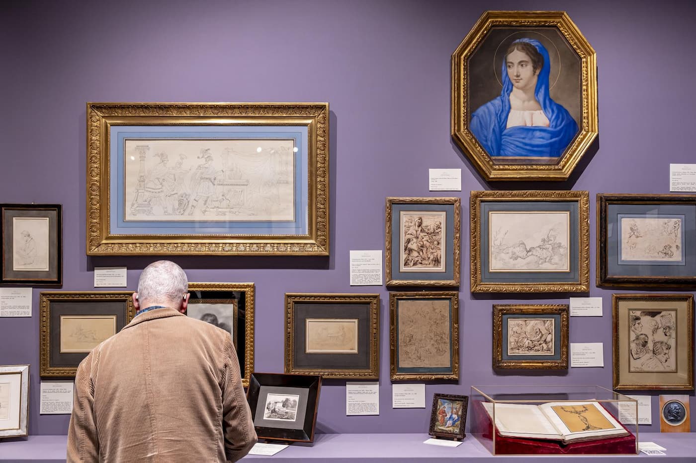 Salon du dessin 2024 : vue de stand