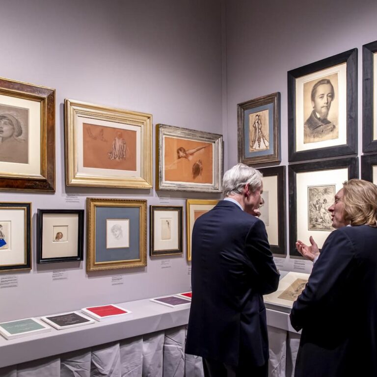 Salon du dessin 2024 : vue de stand