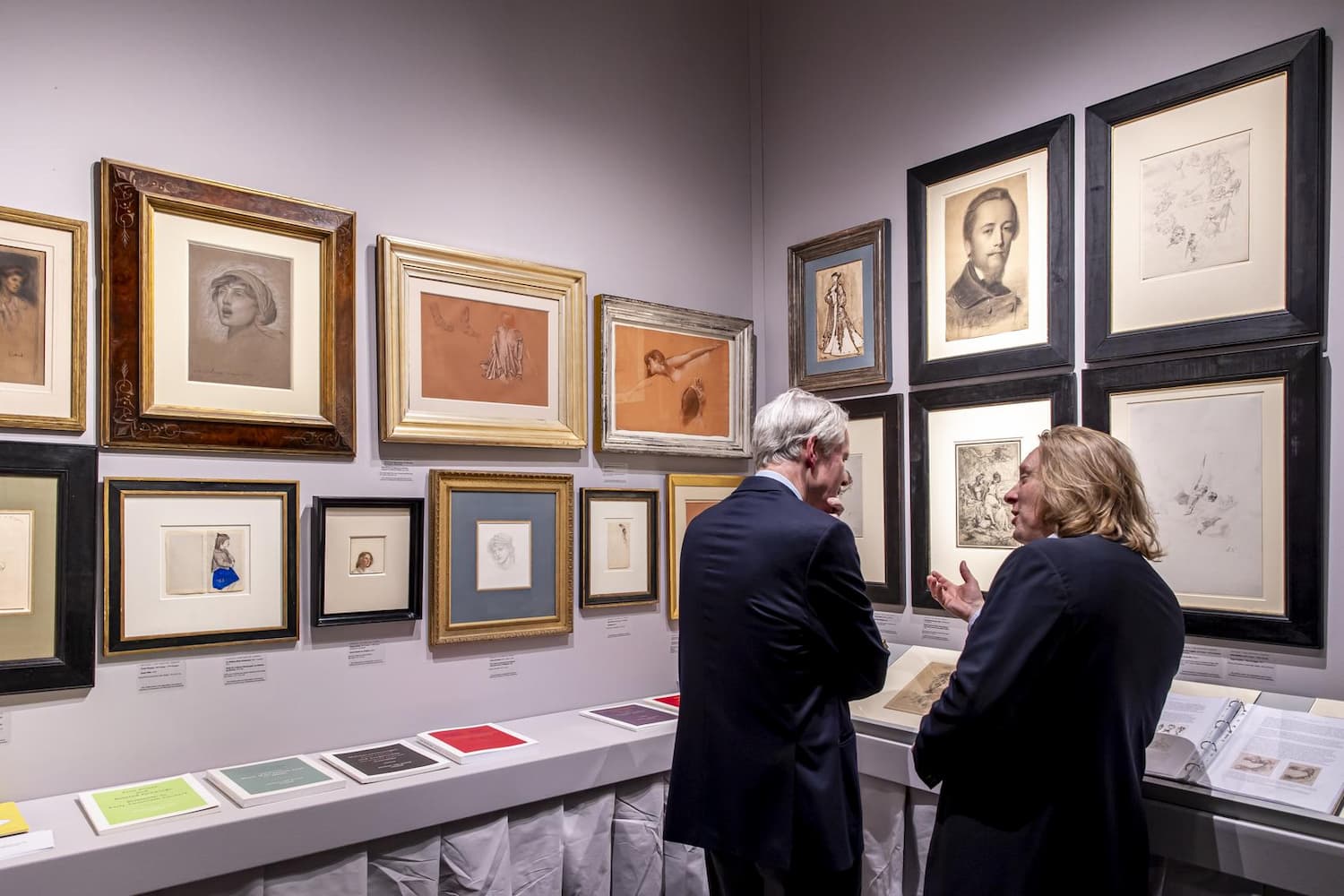 Salon du dessin 2024 : vue de stand