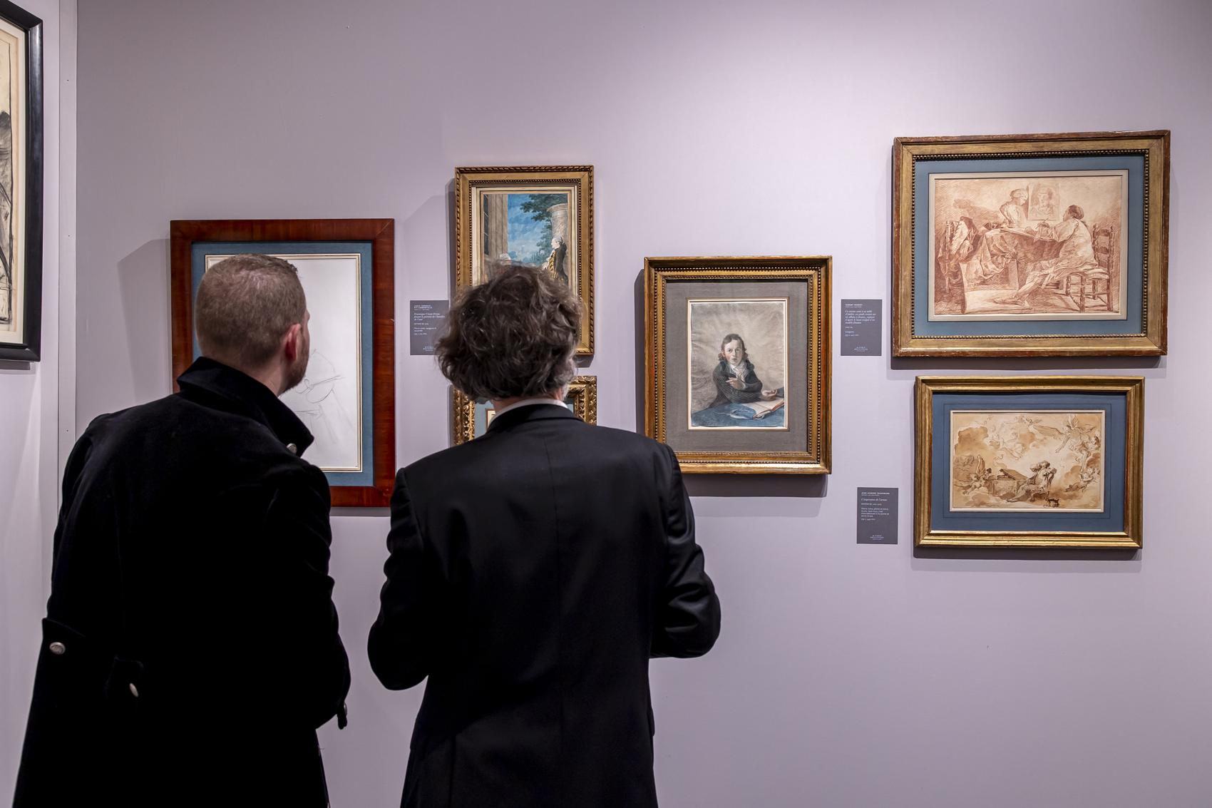 Le stand de la Fondation Tavolozza au Salon du dessin 2024