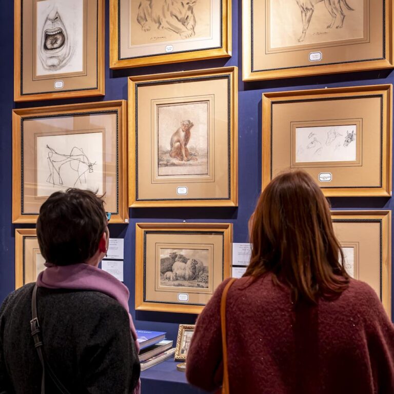 Salon du dessin 2024 : vue de stand