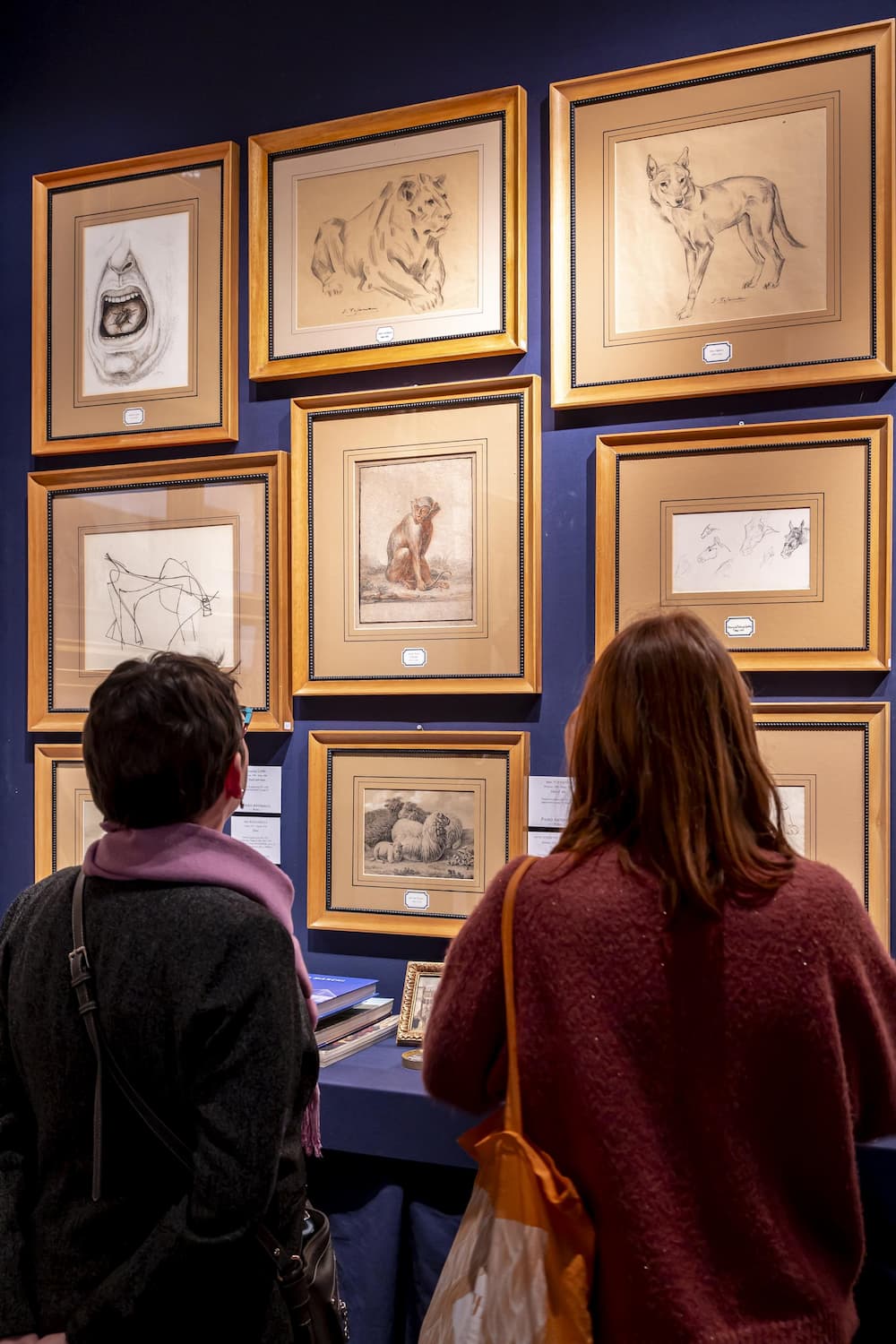 Salon du dessin 2024 : vue de stand