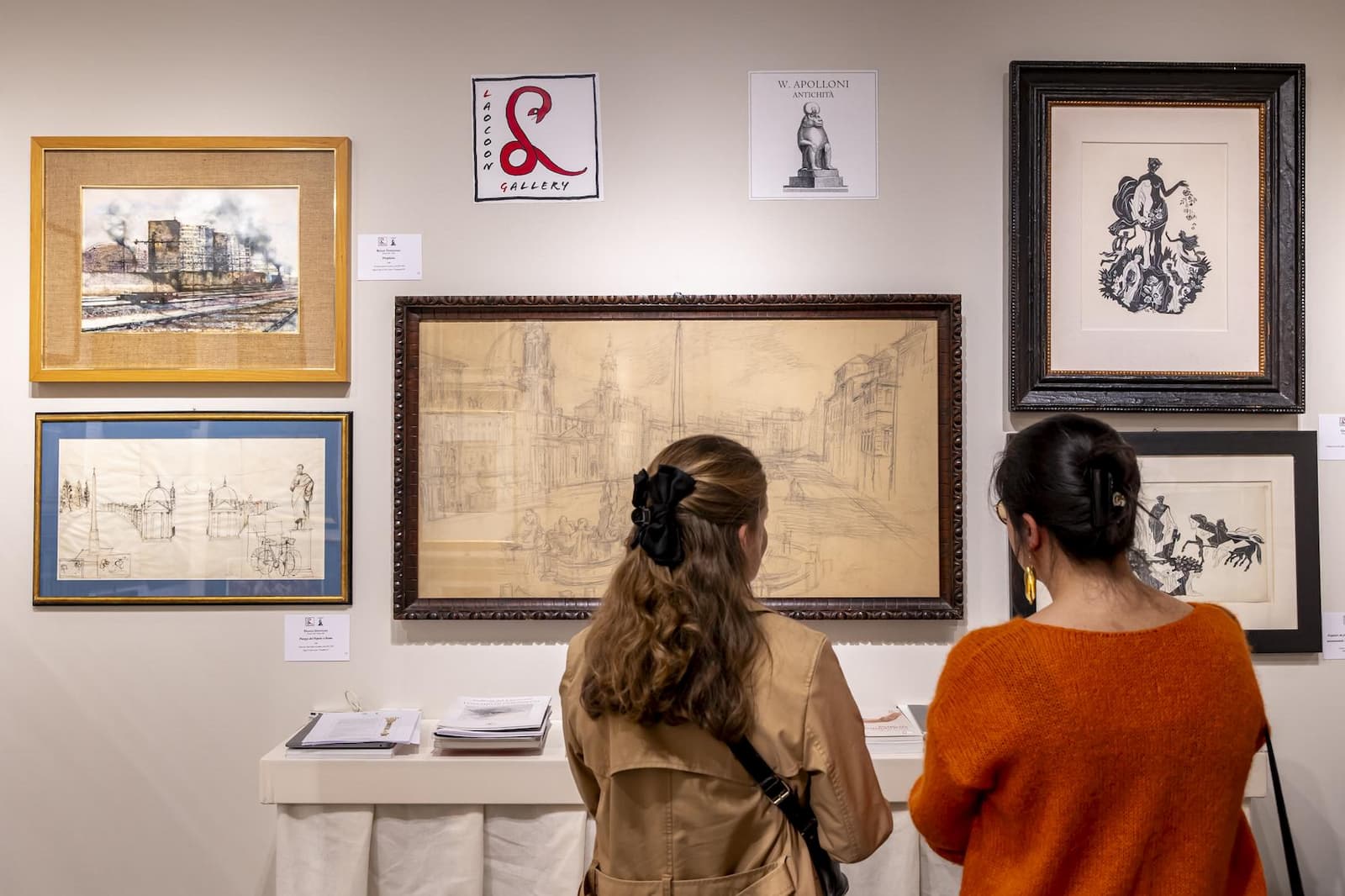 Salon du dessin 2024 : vue de stand