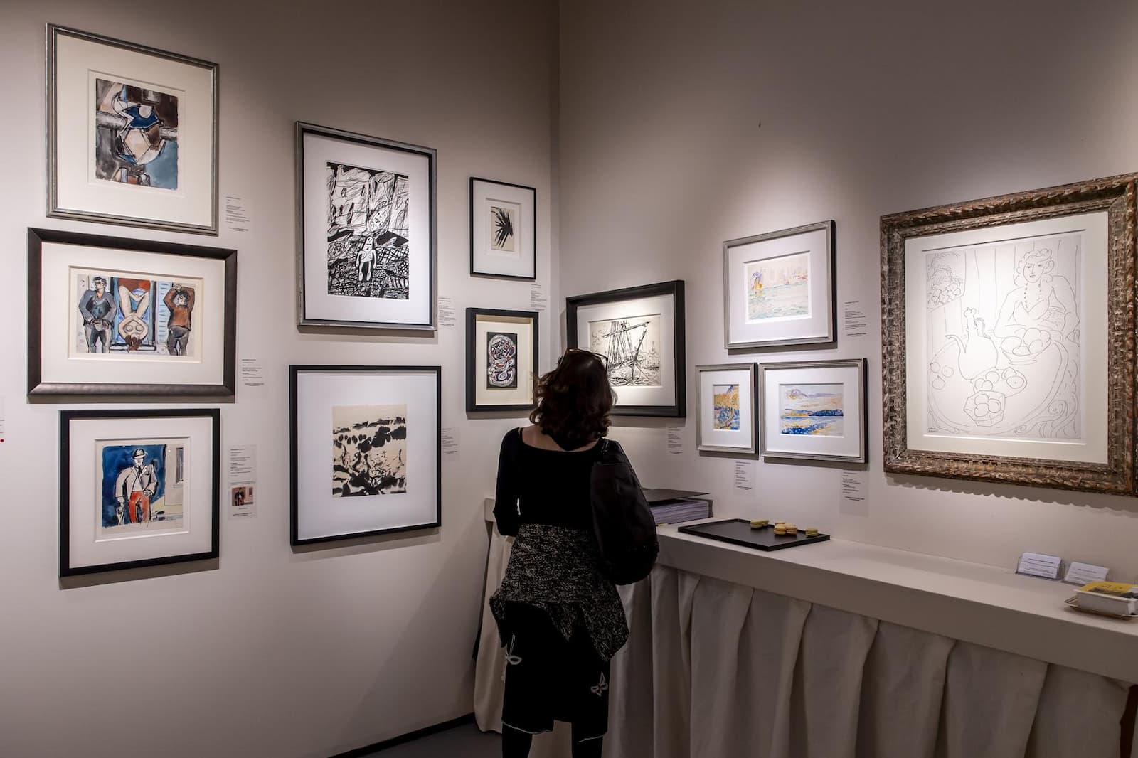 Salon du dessin 2024 : vue de stand