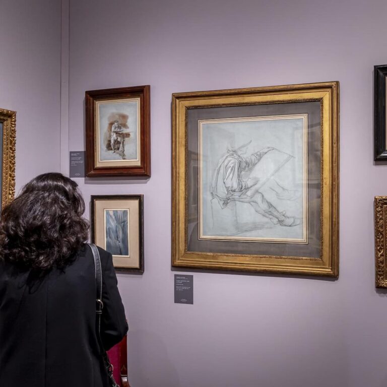 Salon du dessin 2024 : vue de stand