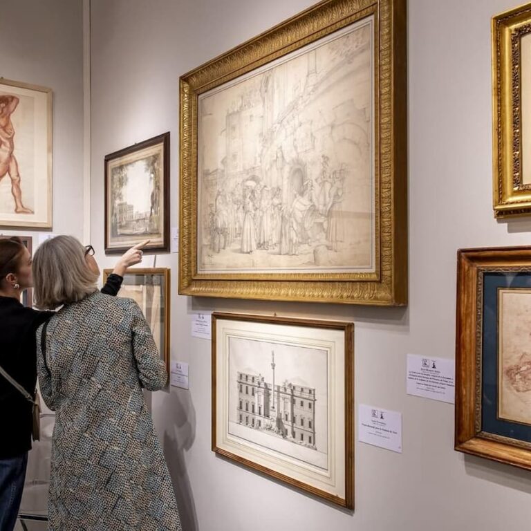Salon du dessin 2024 : vue de stand