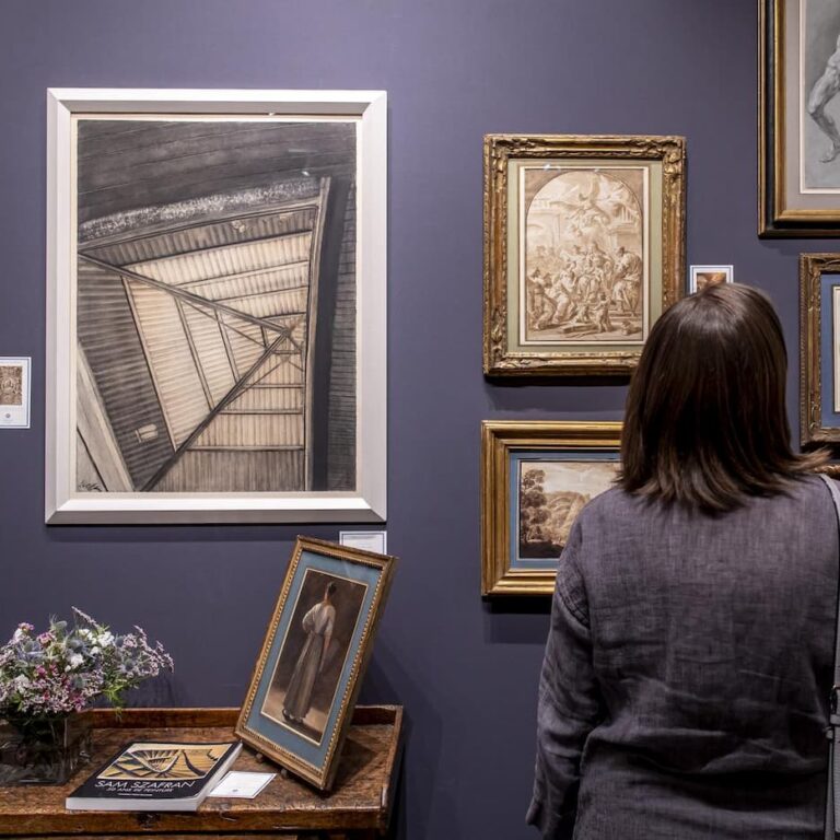 Salon du dessin 2024 : vue de stand