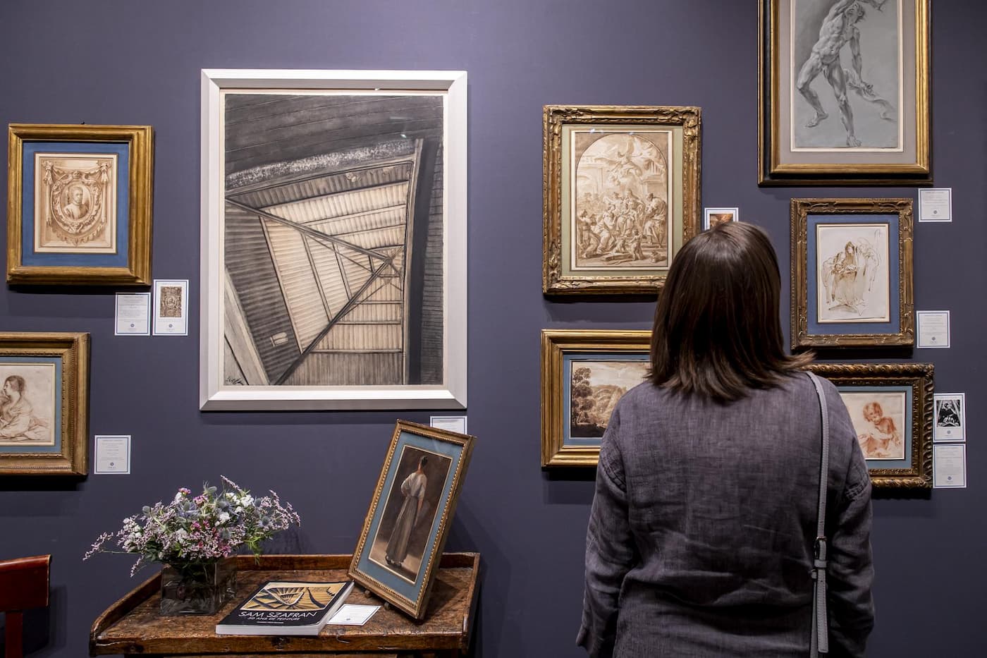 Salon du dessin 2024 : vue de stand