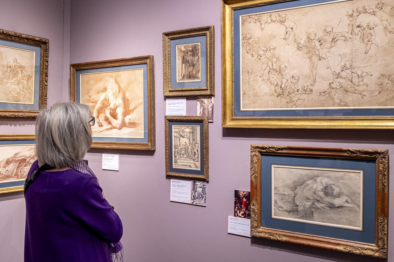 Salon du dessin 2024 : vue de stand