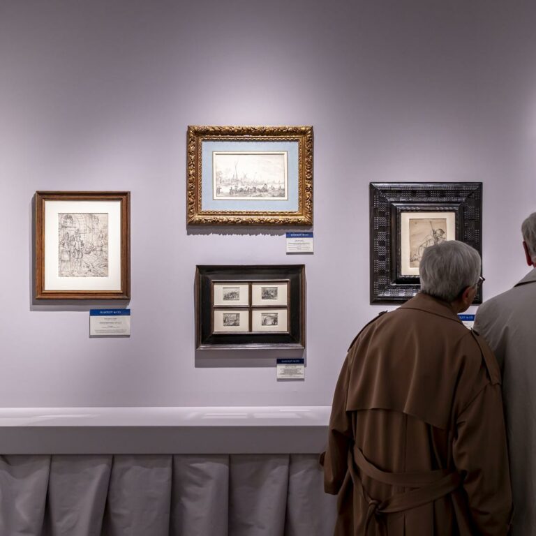 Salon du dessin 2024 : vue de stand