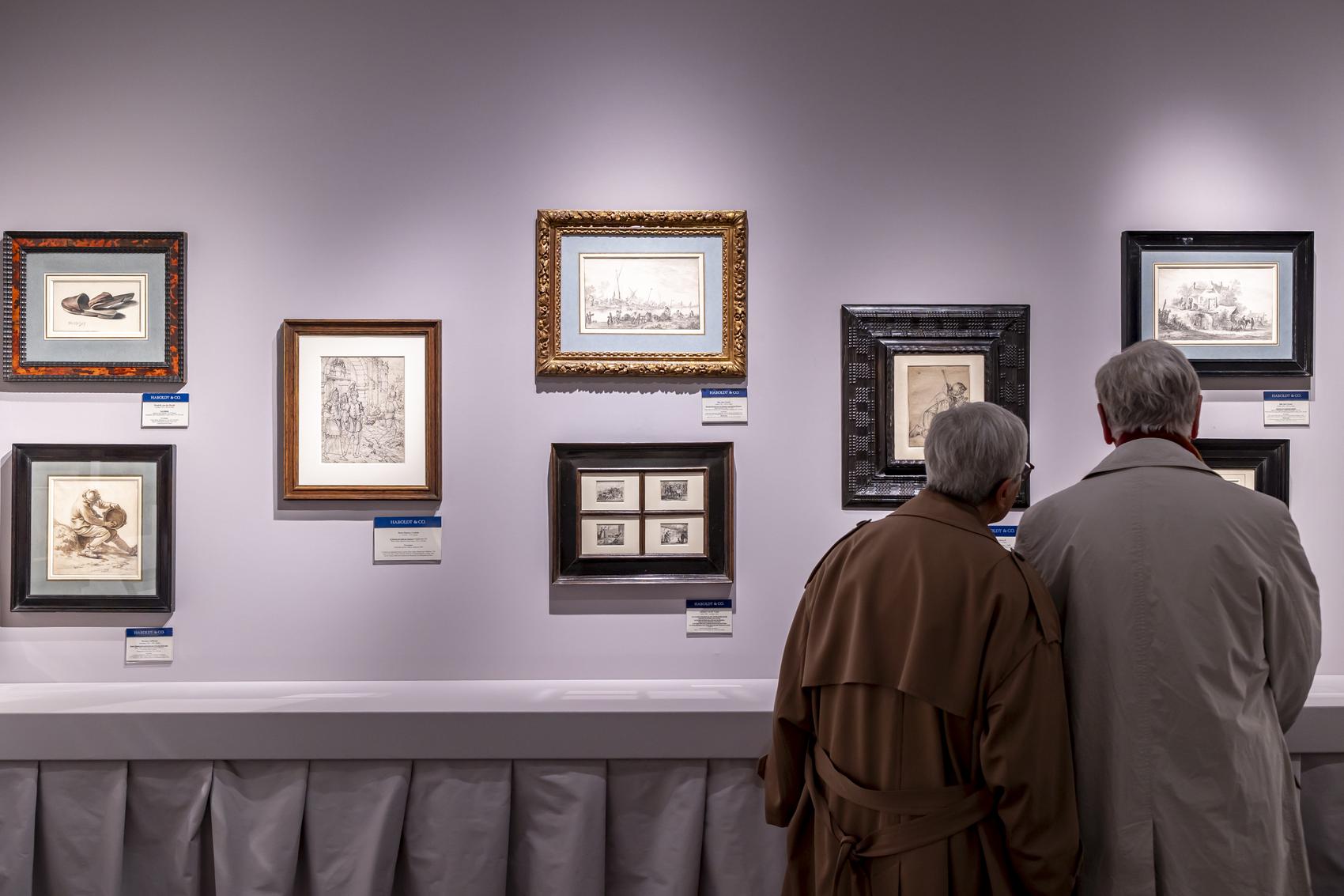 Salon du dessin 2024 : vue de stand