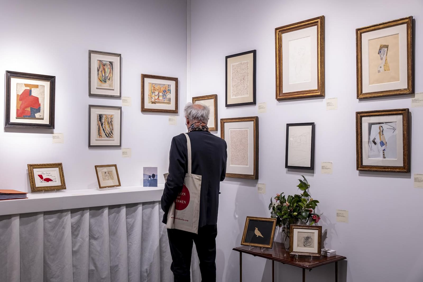 Salon du dessin 2024 : vue de stand