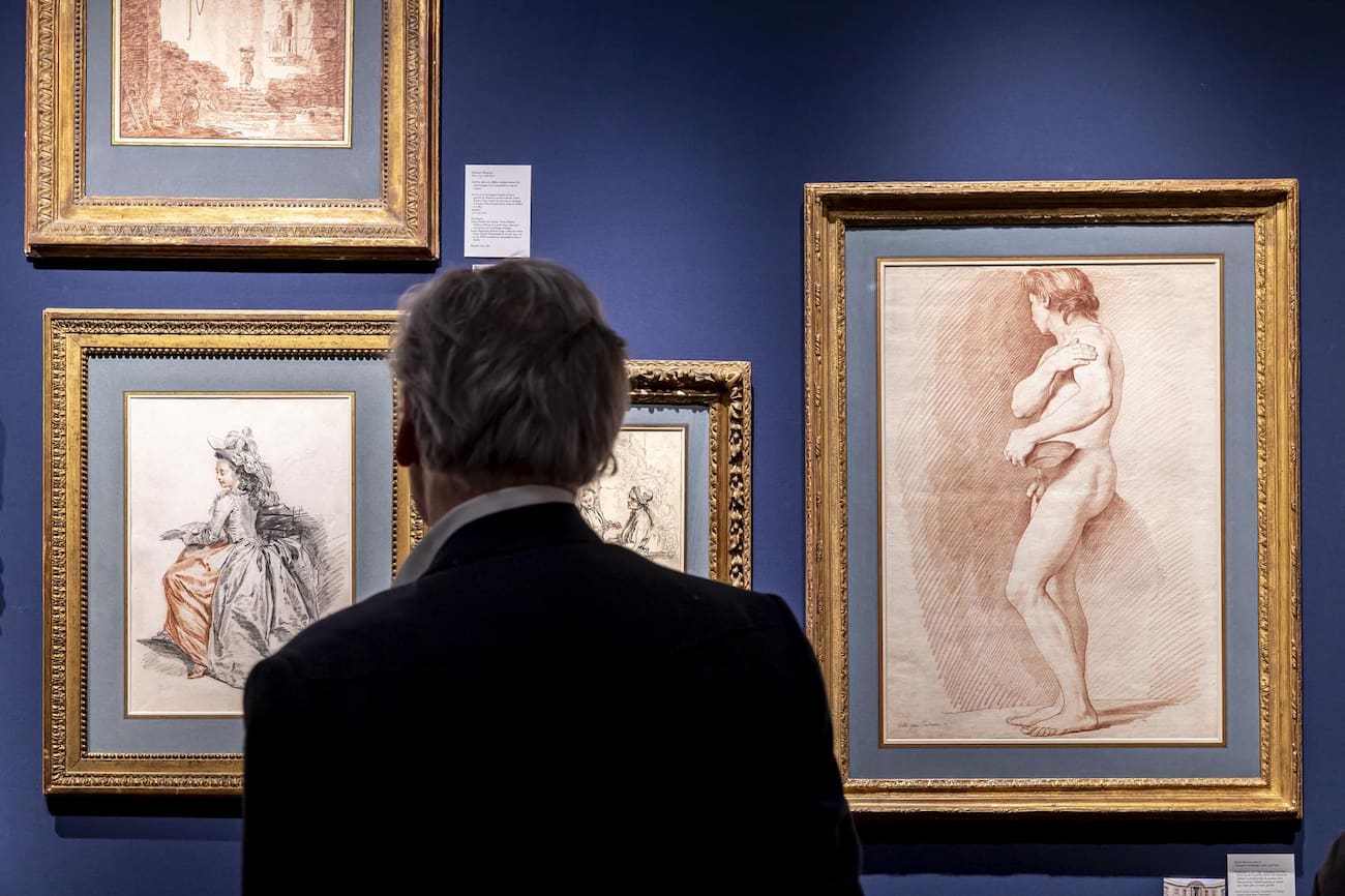 Salon du dessin 2024 : vue de stand