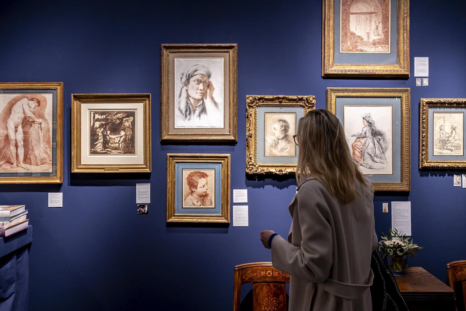 Salon du dessin 2024 : vue de stand