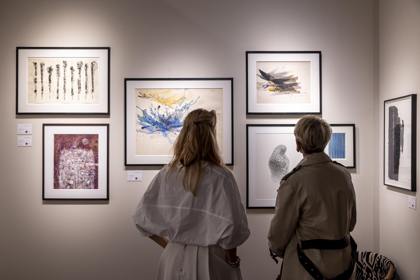 Salon du dessin 2024 : vue de stand