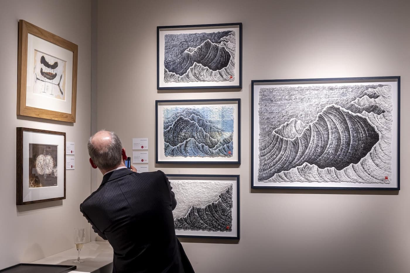 Salon du dessin 2024 : vue de stand