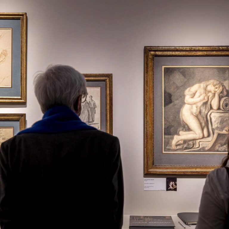 Salon du dessin 2024 : vue de stand