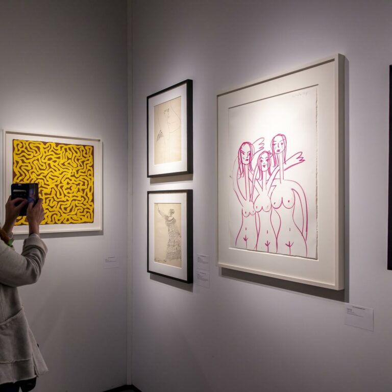 Salon du dessin 2024 : vue de stand