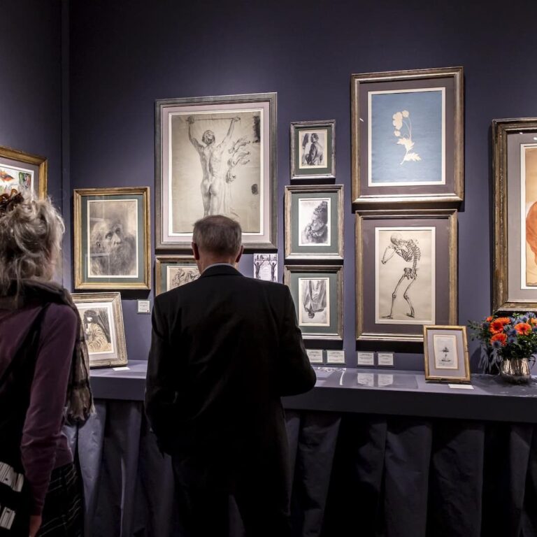 Salon du dessin 2024 : vue de stand