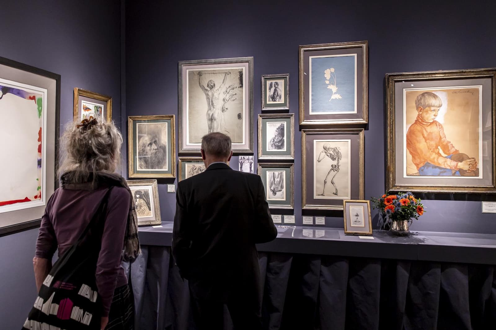 Salon du dessin 2024 : vue de stand