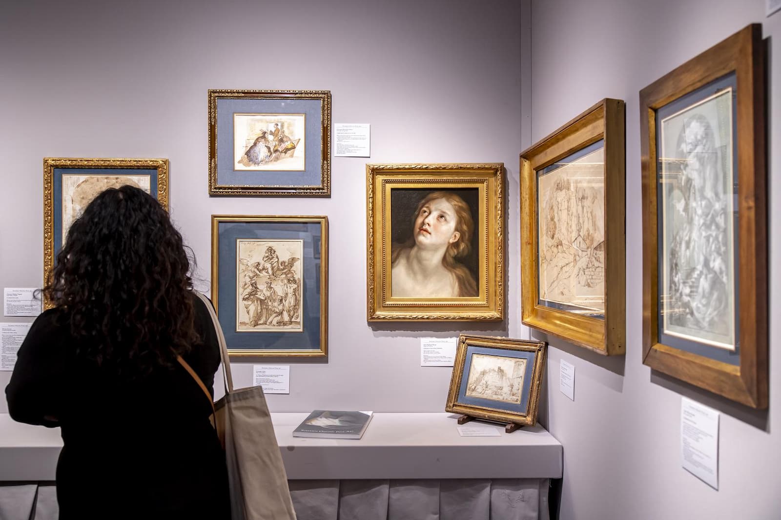 Salon du dessin 2024 : vue de stand