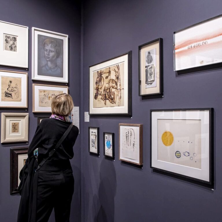 Salon du dessin 2024 : vue de stand