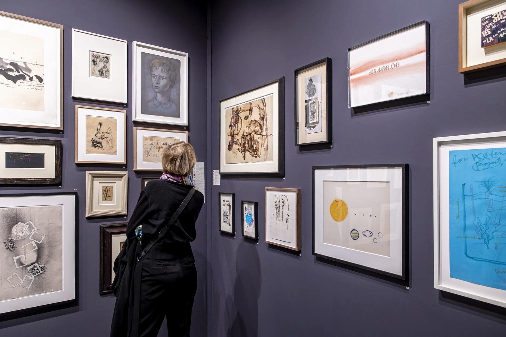 Salon du dessin 2024 : vue de stand